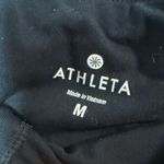 Athleta Stylish Black and Gray Leggings, sz Med Photo 2