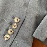 Isaac Mizrahi Gray Blazer Jacket M Photo 4