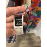 SheIn  Woman Size 12 Floral Strapless Sleeveless Mini Dress Ruffles Vacay Resort Photo 2