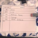 J Jill Floral Tunic Blouse Blue White Large Photo 10