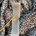 Gap Navy Floral Cami Jumpsuit Women Size 6 Wide Leg Linen Blend Feminine Summer Photo 4