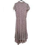 1. State  FLORAL PRINT LAVENDER RUFFLE SMOCKED COTTAGE SHORT SLEEVE DRESS Photo 4