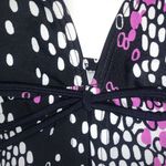 Sweet Escape 8 Pink White Black Tankini Swim Top Photo 2