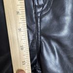 Gap  Pants Womens 32 Black 70s Flare High Rise Faux Leather Retro Boho Style Photo 8