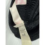 Victoria's Secret Pink Strappy Crossback Lined Bralette Crop Top L Black Photo 3