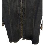 Heavyweight Denim Coat Flannel Lined Blue Size XL Photo 2