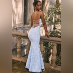 House Of CB  'Joan' Bluebell Lace Up Back Maxi Dress NWOT‎ Size S Photo 14