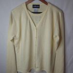 Sag Harbor LP Canary Yellow Sweater Set Petite Size undefined Photo 0