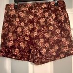 Altar'd State Altar’d State Toni Floral Corduroy Shorts Photo 0