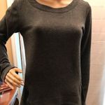 H by Bordeaux  Grey Long Sleeve Vented Top Photo 0