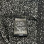 Sanctuary  Black/Silver Knit V-Neck Sweater Womens Size S Metallic V-Neck Stretch Photo 4