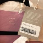 Everlane The Organic Cotton Polo Dress Short Sleeve Mauve Purple L Photo 4
