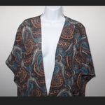 Francesca's Francesca’s Bird Cage Kimono Open Front Size Small Photo 1