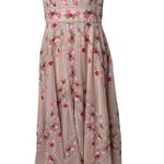 BCBGMAXAZRIA  Pink Embroidered floral Tulle Asymmetrical Cocktail Evening Dress 0 Photo 0