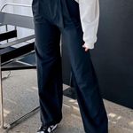 White Fox Boutique  Beyond Reach Pants in Black size large Photo 1