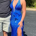 Royal Blue Homecoming Dress Size 00 Photo 0