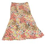 Cato Mermaid floral and swirl Floral Women's Skirt - Multicolor Size L Photo 3