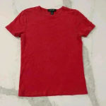 Lauren Ralph Lauren Red Short Sleeve Crewneck T Shirt Women’s Size XS Photo 0