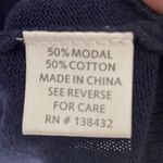 Modcloth Navy Blue Short Sleeve Cardigan Large Photo 4