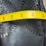 Jimmy Choo  Ramona black soft leather leather metal logo embellished satchel bag! Photo 15