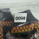 Vtg 90s M Medium Sweater Cotton Knit Boxy Boho Cottagecore Grunge USA Grannycore Black Photo 9