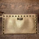 Michael Kors Womens Saffiano Leather Large Pale Gold Photo 1