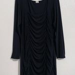 Aritzia  Wilfred Lydia Ruched Mini Dress in Black Photo 5
