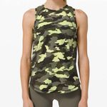 Lululemon Sculpt Tank Heritage 365 Camo Crispin Green Multi Size 6 – NWOT Photo 0