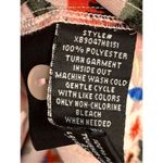 Sanctuary Women's Floral Split Neck Button Front Knot Blouse Blush Large NWOT Photo 3