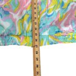 Vtg Bocoo 80s 90s Abstract Art to Wear Windbreaker Jacket Sz L Barbie Ken‎ Retro Blue Size L Photo 8