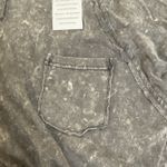 New In Womens Dark Gray Sleeve Crew Neck Front Pocket Mini Dress Size S Photo 12