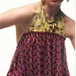 ZARA NWT Skater Halter Neck Top Open Back XS Photo 0