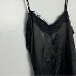 Black Lace Trim Cami Top Size M Photo 4