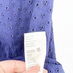 Free People NWT Apricot Rose Puff Sleeve Mini Dress S Blue Photo 6