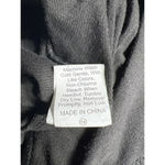 Emery Rose Colorblock Long Sleeve Top Sparkle sliver On Green Size 4XL Photo 5