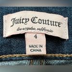 Juicy Couture | women’s distressed cuffed skinny ankle jeans. Size: 4 Photo 6