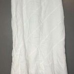 Vintage Lennie & Ray Flowy A Line Peasant Maxi Skirt Paneled Accent Size 16 White Photo 0
