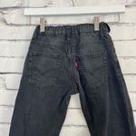 Levi's Levi’s 511 Slim Black Jeans Women’s 0 High Rise Zip Fly Streetwear Size 24x25 Photo 8