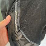 London Fog  Black Union Made Wool Lined Classic Long Trench Coat Size 8 Regular Photo 10