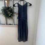 POL  Beckah Dress Midnight Dusty Blue Boho Dress Zipper Size M Photo 6