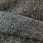 ZARA  Knit women's size medium wide legged black glitter gold pants Photo 5
