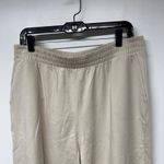 ZARA  Womens Cream Bone Sweatpant Joggers Size XL Extra Large 100% Cotton New Photo 3