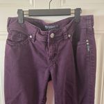 Silver Jeans Silver Jean Co Purple Skinny Jeans Size 32x31 Loose Threading In The Back Seam Photo 4