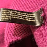 The Limited  Maroon Floral Cotton Lightweight Sweater Cardigan Women’s M Photo 3