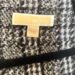 Michael Kors  Top Women 2X Multicolor Houndstooth Button Up Shirt Collared Blouse Photo 6