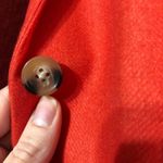 Pim + Larkin  Orange Classic Blazer Jacket Career Womens S Fall Classic Preppy Photo 5