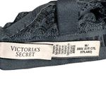 Victoria's Secret Bralette Womens M Navy Blue Lace Logo Band Wireless Unlined Photo 3