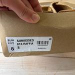 Steve Madden  NIB Sunkissed Raffia Platform Block Heel Sandals Size 8 Photo 3