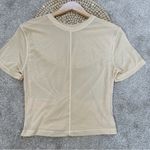 Lululemon Women’s Lightweight Mesh Reversible Yoga T-Shirt in Prosecco Size 0 Photo 9