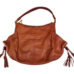 Hobo International HOBO Women's Leather Shoulder Bag with Tassel Accents Zip-Top Closure Photo 0